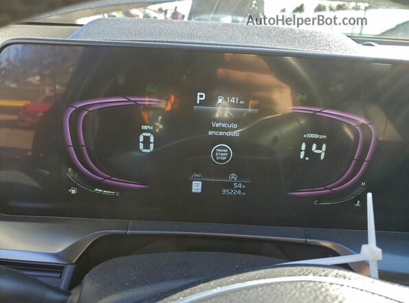 5XYP2DGC5RG429206 2024 KIA TELLURIDE Black Instrument cluster view