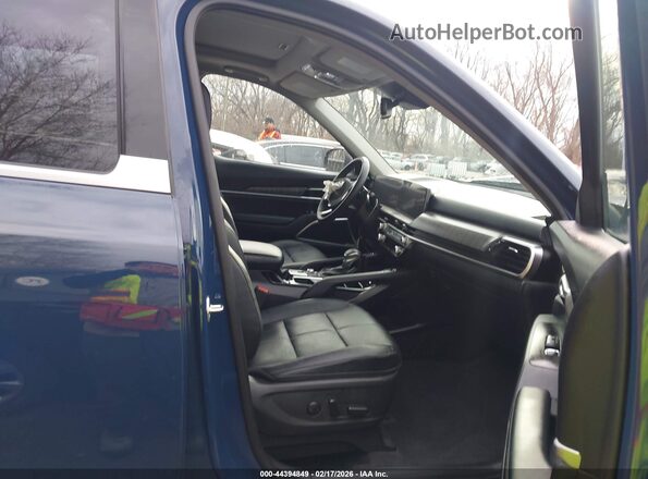 5XYP34GC2SG708261 2025 KIA TELLURIDE Dark Blue Vista interior delantera