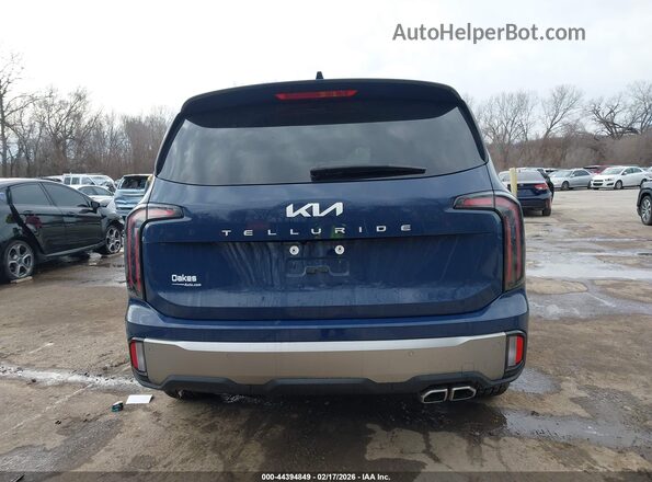 5XYP34GC2SG708261 2025 KIA TELLURIDE Dark Blue 