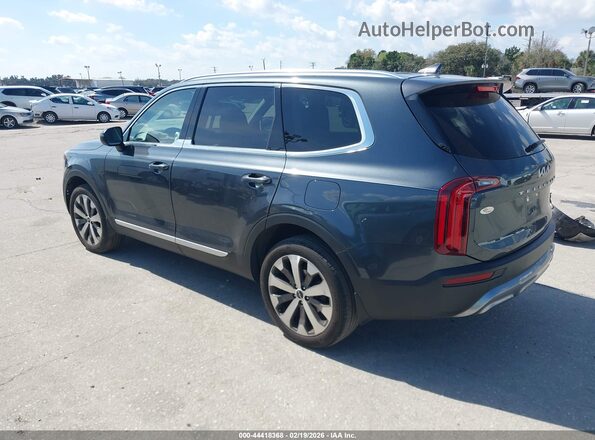 5XYP34HC2NG262244 2022 KIA TELLURIDE Dark Blue Tył lewy