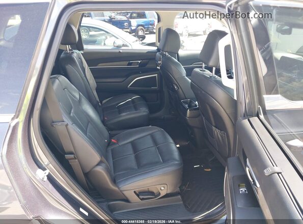 5XYP34HC2NG262244 2022 KIA TELLURIDE Dark Blue Widok naklejki z numerem VIN