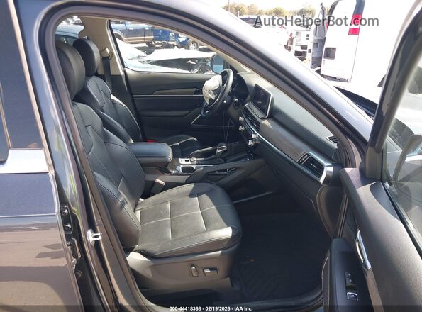 5XYP34HC2NG262244 2022 KIA TELLURIDE Dark Blue Widok wnętrza z przodu