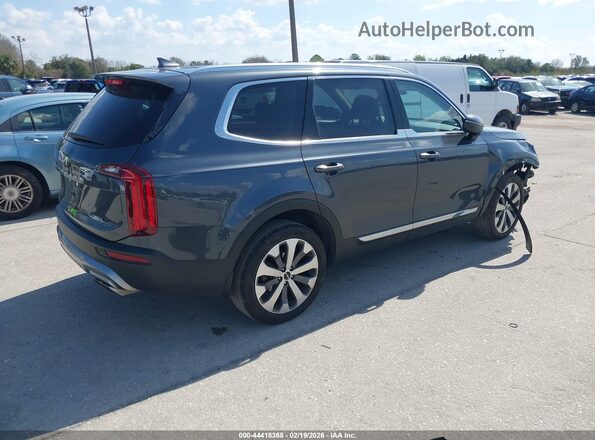 5XYP34HC2NG262244 2022 KIA TELLURIDE Dark Blue Tył prawy