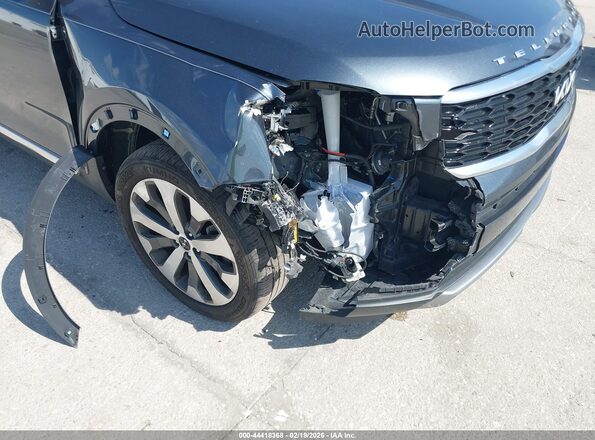 5XYP34HC2NG262244 2022 KIA TELLURIDE Dark Blue Widok z przodu