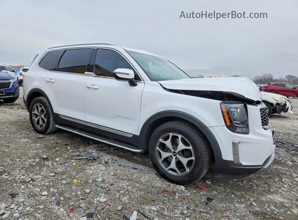 5XYP34HC4MG133565 2021 KIA TELLURIDE White Առջևի աջ