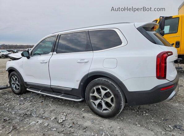 5XYP34HC4MG133565 2021 KIA TELLURIDE White Հետևի ձախ