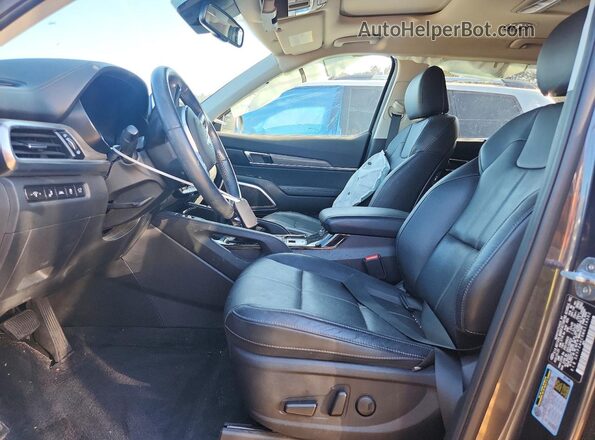 5XYP34HC9MG114302 2021 KIA TELLURIDE Gray 