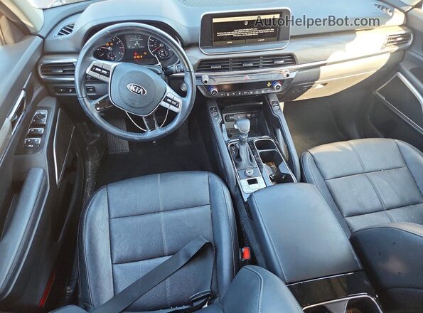 5XYP34HC9MG114302 2021 KIA TELLURIDE Gray 