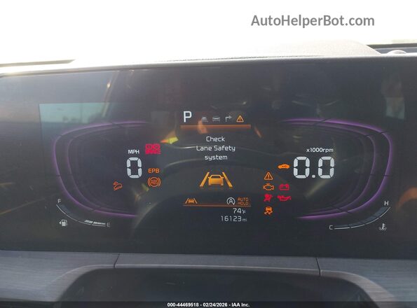5XYP3DGC0RG518680 2024 KIA TELLURIDE Gray Հետևի նստատեղերի տեսք
