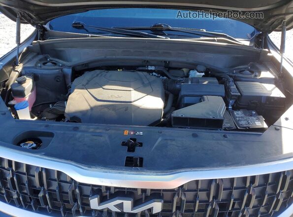 5XYP3DGC2PG337190 2023 KIA TELLURIDE Black Widok wnętrza z tyłu
