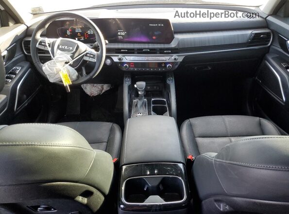 5XYP3DGC3PG369680 2023 KIA TELLURIDE White Առջևի վահանակի տեսք