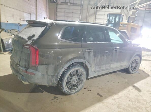 5XYP3DHC7MG142146 2021 KIA TELLURIDE Green Հետևի աջ