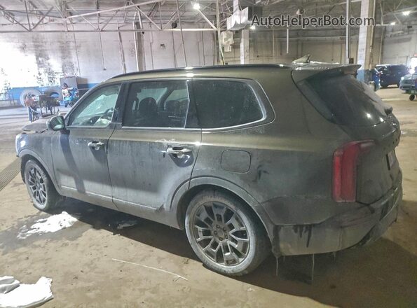 5XYP3DHC7MG142146 2021 KIA TELLURIDE Green Հետևի ձախ