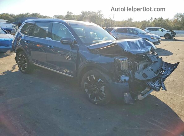5XYP54GC4RG544502 2024 KIA TELLURIDE Blue Front right
