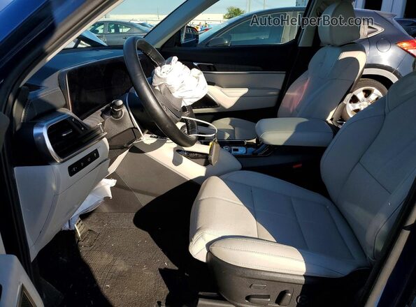 5XYP54GC4RG544502 2024 KIA TELLURIDE Blue Front interior view