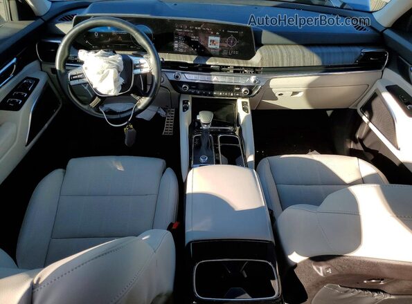 5XYP54GC4RG544502 2024 KIA TELLURIDE Blue Dashboard view
