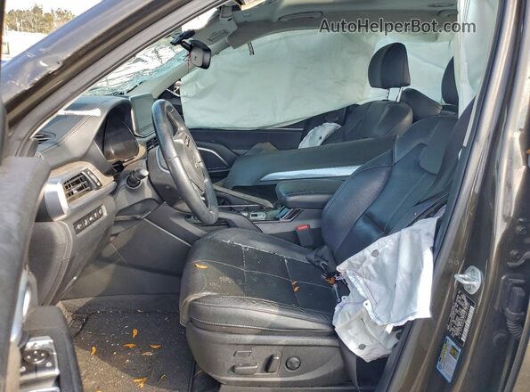 5XYP54HC7LG012084 2020 KIA TELLURIDE Green Front interior view