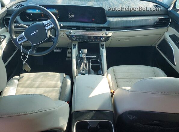 5XYP5DGC0PG395020 2023 KIA TELLURIDE Gray წინა პანელის ხედი