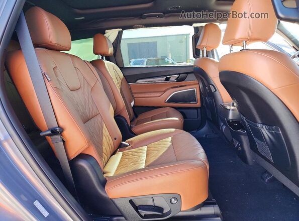 5XYP5DGC3PG363274 2023 KIA TELLURIDE Gray Вид задньої частини салону