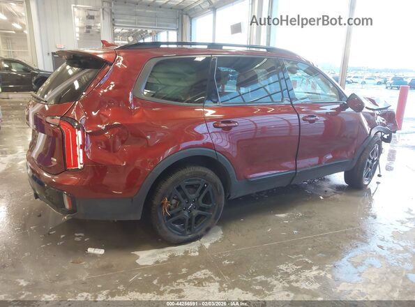 5XYP5DGC4RG448496 2024 KIA TELLURIDE Red Rear right