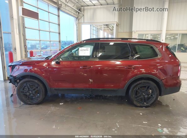 5XYP5DGC4RG448496 2024 KIA TELLURIDE Red Rear interior view