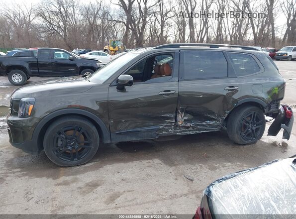5XYP5DGC6RG430565 2024 KIA TELLURIDE Green Սալոնի 360 աստիճան տեսք