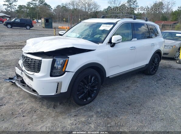 5XYP5DHC3NG262764 2022 KIA TELLURIDE White Передня ліва чверть