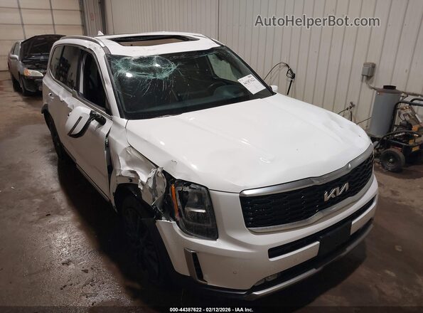 5XYP5DHC5NG279081 2022 KIA TELLURIDE White წინა ხედი