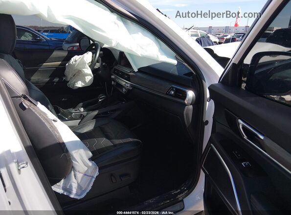 5XYP5DHC8MG146927 2021 KIA TELLURIDE White Vista interior delantera