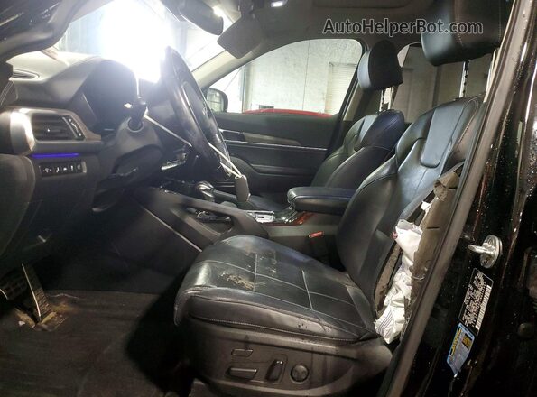 5XYP5DHC9NG221345 2022 KIA TELLURIDE Black Вид салону спереду