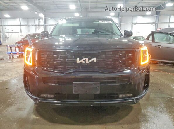 5XYP5DHC9NG221345 2022 KIA TELLURIDE Black Вид спереду
