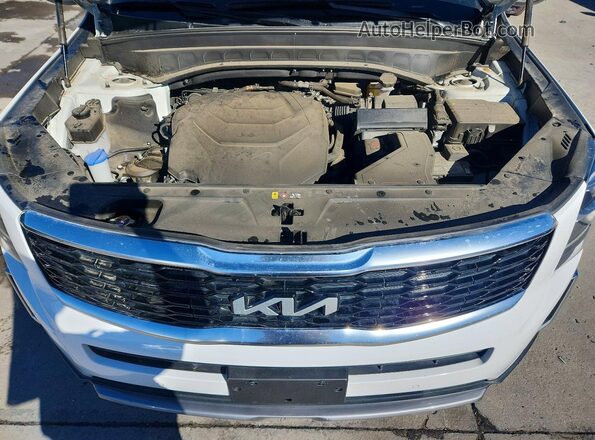 5XYP5DHCXNG230457 2022 KIA TELLURIDE White Widok komory silnika