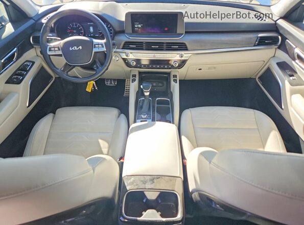5XYP5DHCXNG230457 2022 KIA TELLURIDE White Widok deski rozdzielczej