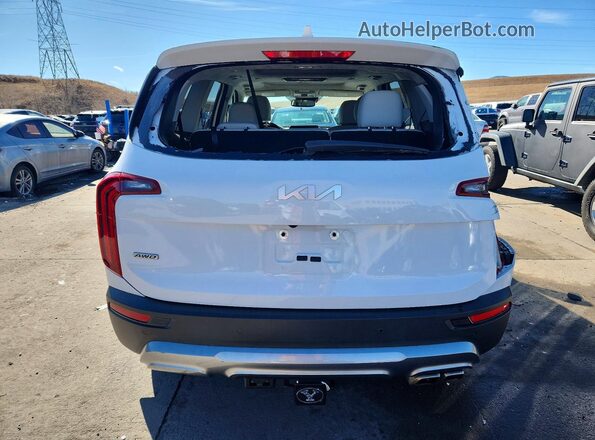 5XYP5DHCXNG230457 2022 KIA TELLURIDE White Widok z tyłu