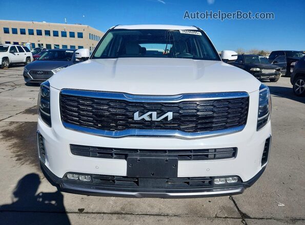 5XYP5DHCXNG230457 2022 KIA TELLURIDE White Widok z przodu
