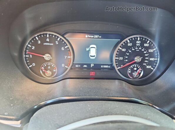 5XYP5DHCXNG230457 2022 KIA TELLURIDE White Widok zestawu wskaźników