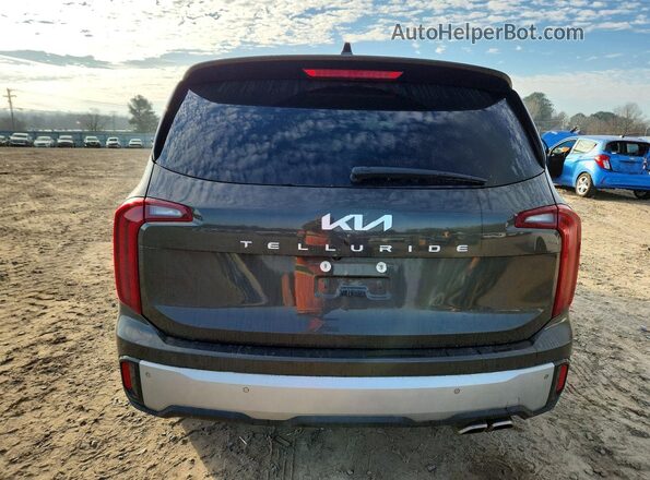 5XYP64GC5PG378470 2023 KIA TELLURIDE Green უკანა ხედი