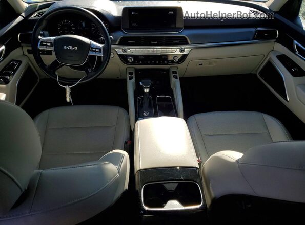 5XYP64HC3NG246786 2022 KIA TELLURIDE White Առջևի վահանակի տեսք