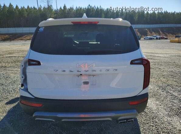 5XYP64HC3NG246786 2022 KIA TELLURIDE White Հետևի տեսք