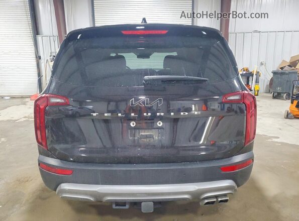 5XYP64HC3NG268755 2022 KIA TELLURIDE Black Հետևի տեսք