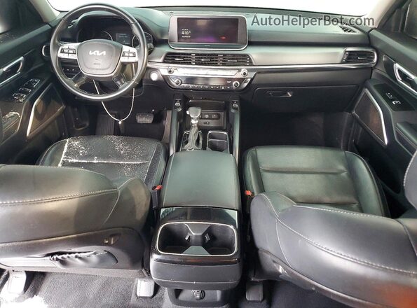 5XYP64HC3NG268755 2022 KIA TELLURIDE Black Առջևի վահանակի տեսք