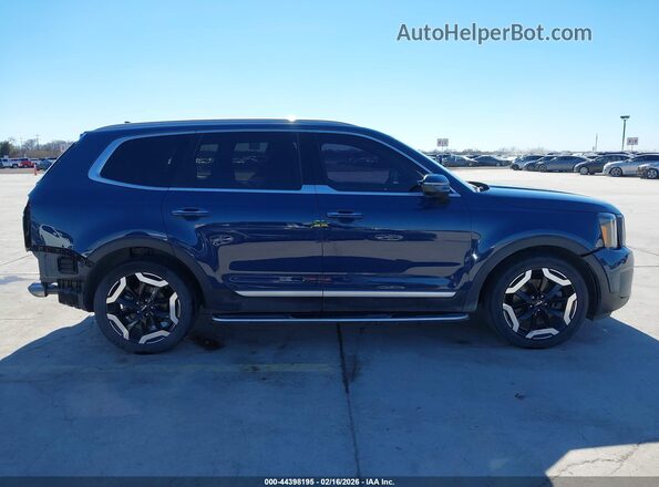5XYP6DGC3PG357455 2023 KIA TELLURIDE Blue Панорамний вид салону 360°