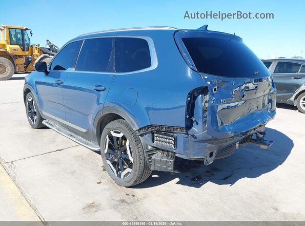 5XYP6DGC3PG357455 2023 KIA TELLURIDE Blue Задня ліва чверть