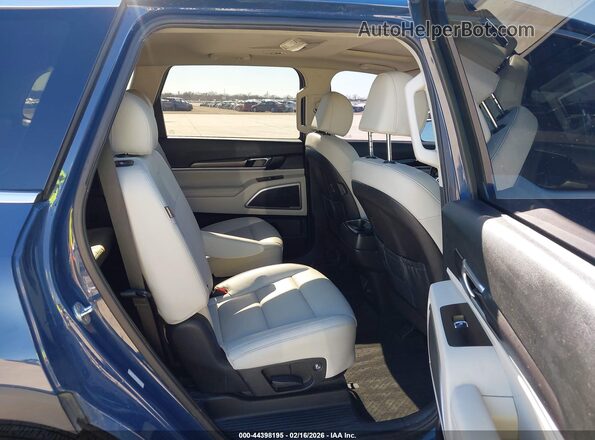 5XYP6DGC3PG357455 2023 KIA TELLURIDE Blue Вид наклейки з VIN-кодом