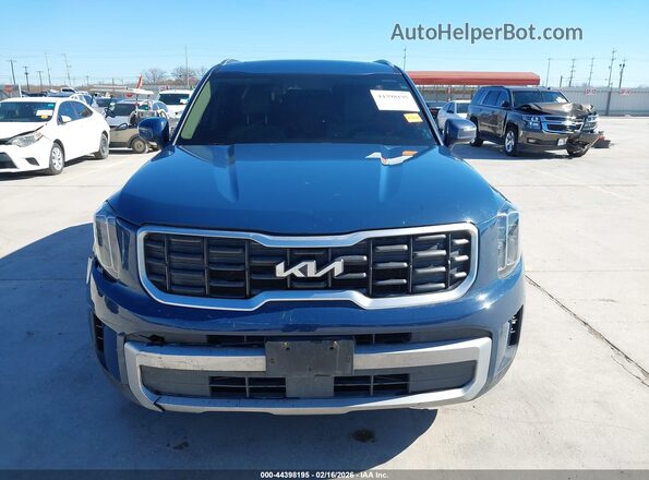 5XYP6DGC3PG357455 2023 KIA TELLURIDE Blue Вид задньої частини салону