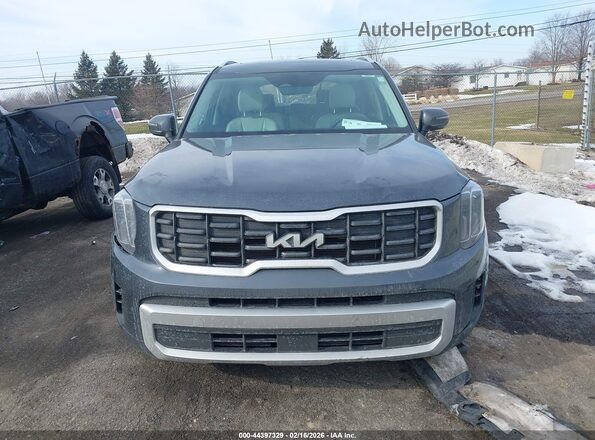 5XYP6DGC6RG508453 2024 KIA TELLURIDE Gray Vista del cuadro de instrumentos