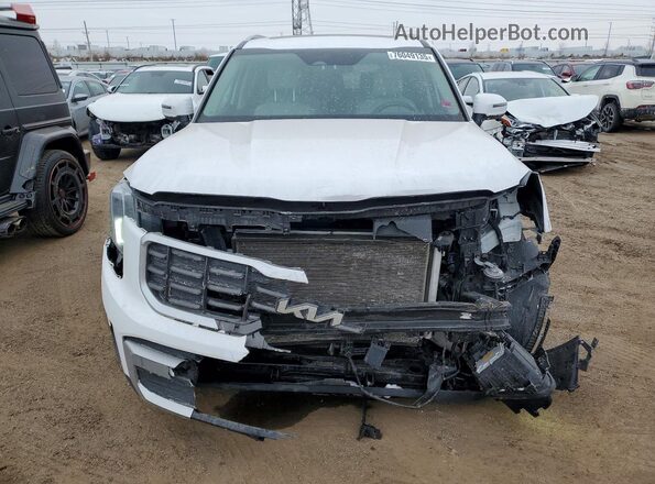 5XYP6DGCXPG346212 2023 KIA TELLURIDE White 