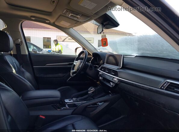 5XYP6DHC0NG201109 2022 KIA TELLURIDE Black Front interior view