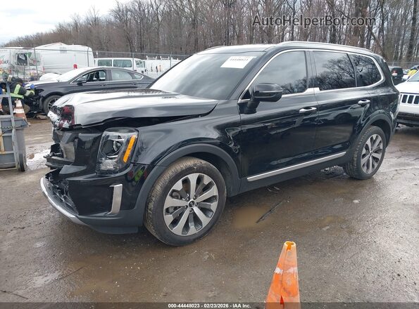 5XYP6DHC4LG088214 2020 KIA TELLURIDE Black Vista tres cuartos delantera izquierda
