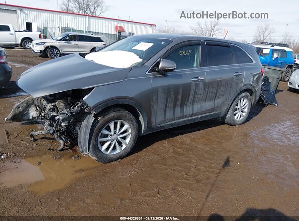 5XYPG4A36GG185394 2016 KIA SORENTO Gray 